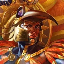 Retrato de Huitzilopochtli em Age of Mythology: Retold