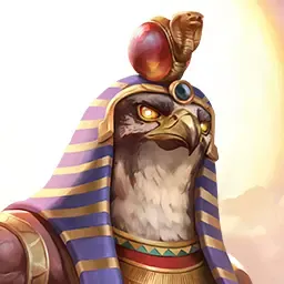 Retrato de Ra em Age of Mythology: Retold